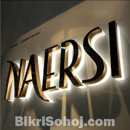 LED Acrylic Neon Sign Board, For Advertising in Dhaka BD